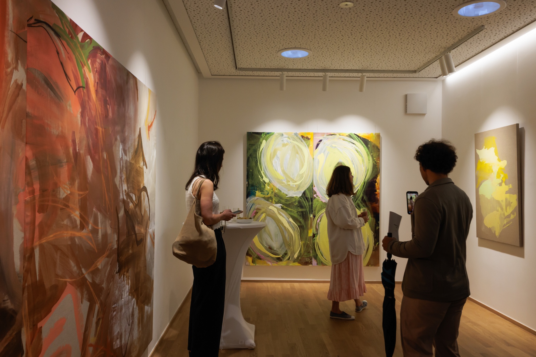 Installation view from Arteries of Silk 1271.11